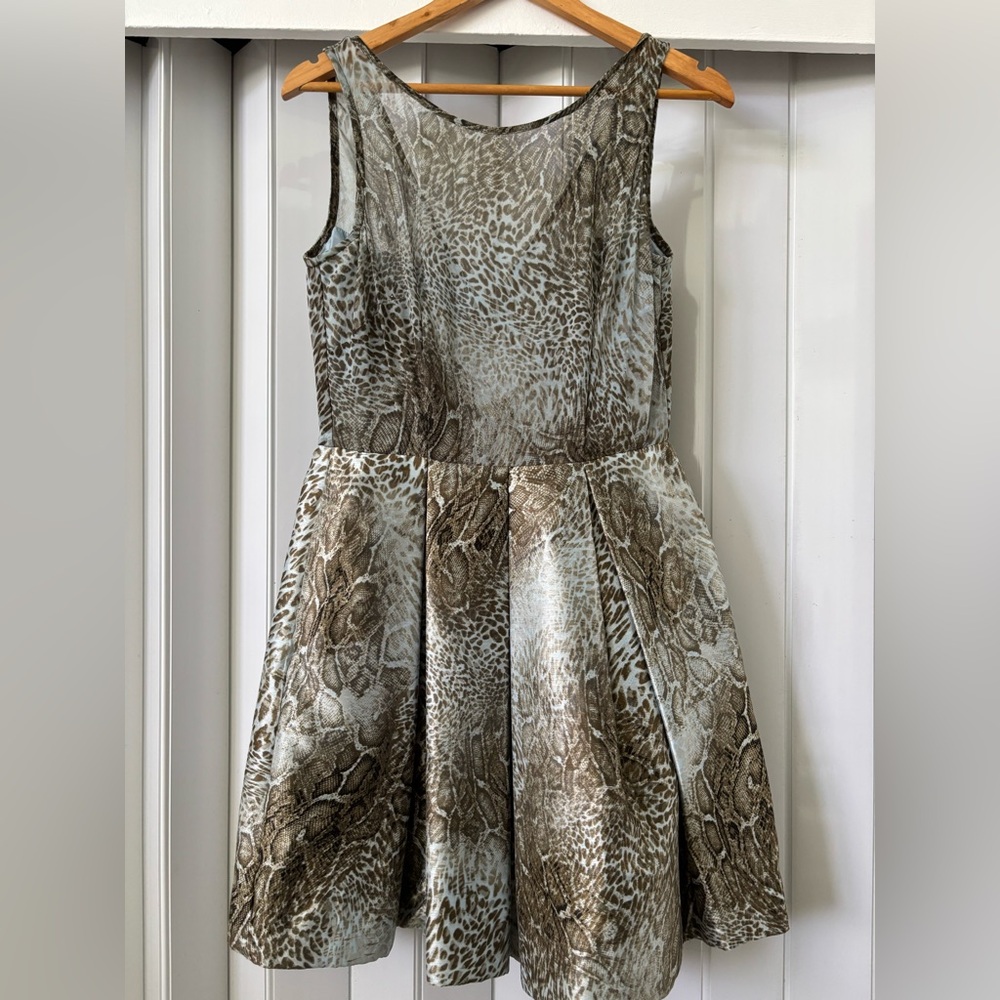 Animal Print Dress